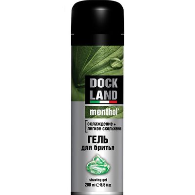 Гель для бритья DOCKLAND 200мл MENTHOL