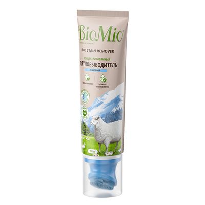 Пятновыводитель BIO MIO 200мл BIO STAIN REMOVER COLORS & WHITES со щеткой
