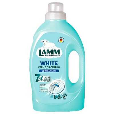 Гель для стирки LAMM 1040мл для белого белья