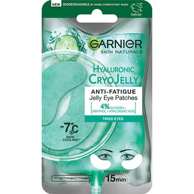 Патчи для глаз GARNIER 5мл Тканевые Эксперт+ Крио Гель
