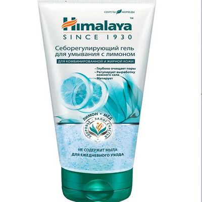 Средство для умывания HIMALAYA 150мл Себорегулирующий гель для умывания с лимоном