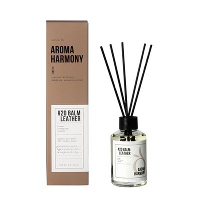 Диффузор ароматический Aroma Harmony 100мл №20 Balm & Leather