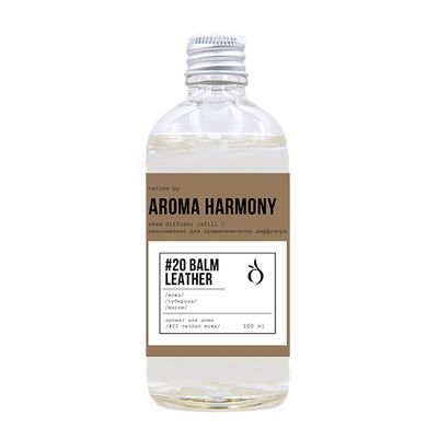 Наполнитель для диффузора Aroma Harmony 100мл №20 Balm & Leathe