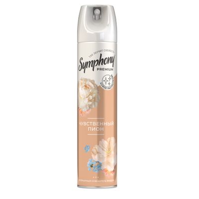 Освежитель воздуха SYMPHONY Premium 300см3 Чувственный пион*6
