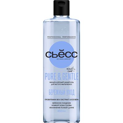 Шампунь для волос СЬĔСС 450мл PURE & GENTLE