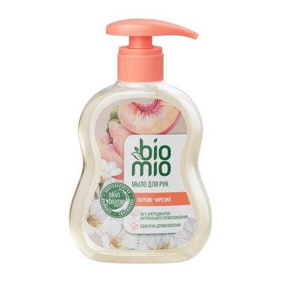 Мыло жидкое BIO MIO Bio-Soap 300мл Персик