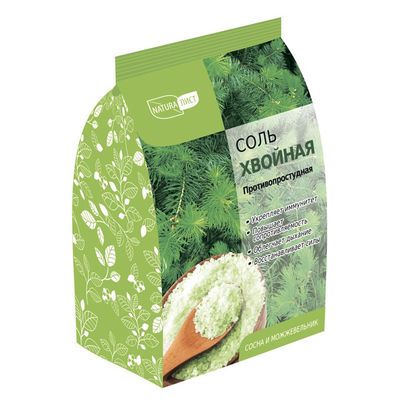 Соль для ванн Naturalist 500г Хвойная