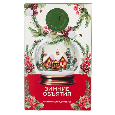 Диффузор-открытка ароматический Aroma Harmony 50мл НГ Зимние объятия