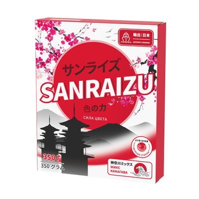 Стиральный порошок SANRAIZU 350г Сила цвета