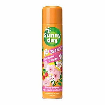 Освежитель воздуха SUNNY DAY 300см3 Дыхание сакуры