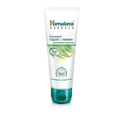 Скраб для лица HIMALAYA since 75мл очищающий с нимом