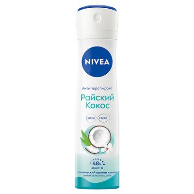 Дезодорант для тела NIVEA 150мл спрей Райский кокос*6