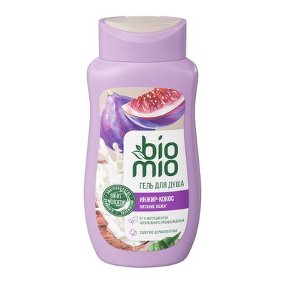Гель для душа BIO MIO 250мл BIO SHOWER GEL Инжир-кокос*10
