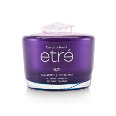 Крем для лица ETRE L’art de la beaut 50мл Крем ночной для лица ROYAL LIFTING серии Age Expert