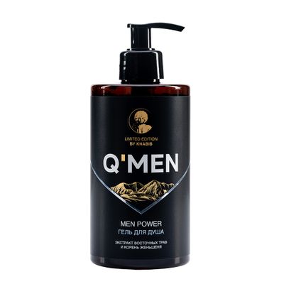 Гель для душа Q’MEN 410мл Мужской Men Power