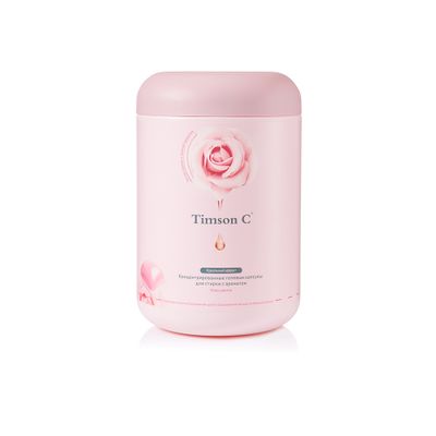 Гелевые капсулы для стирки Timson С 800г 10гх80шт Концентрированные с кондиционером Море цветов