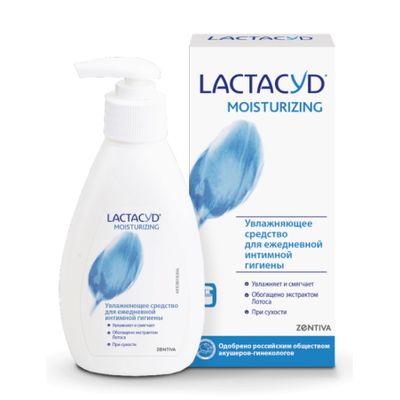 Средство для интимной гигиены LACTACYD 200мл Lactacyd Moisturizing для ежедневной интимной гигиены Увлажняющий