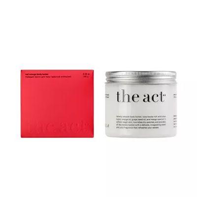Средства для тела THE ACT 180г Баттер для тела увлажняющий сицилийский апельсин