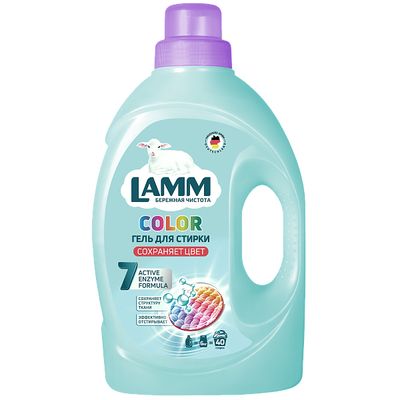 Средство для стирки LAMM 2600мл жидкое гель Color