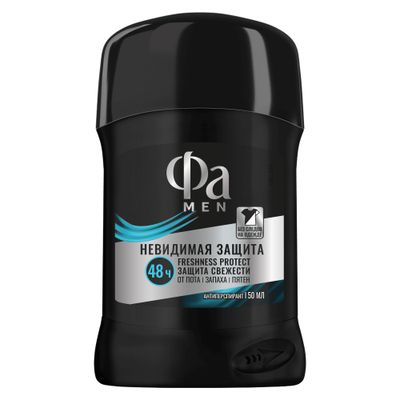 Дезодорант для тела ФА MEN 50мл део-антиперcпирант Невидимая защита Стик