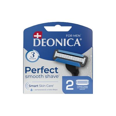 Сменные кассеты DEONICA 3 FOR MEN 2шт