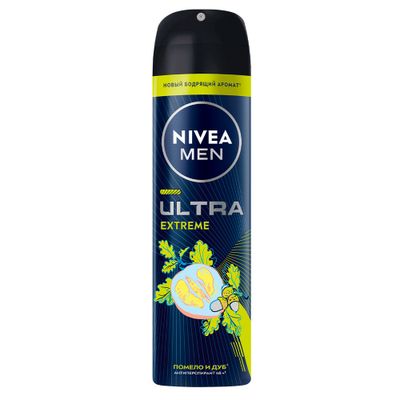 Дезодорант для тела NIVEA MEN 150мл спрей ULTRA EXTREME