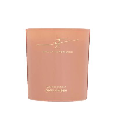 Свеча ароматическая Stella Fragrance 160г Dark Amber