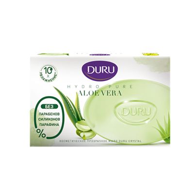 Мыло туалетное DURU HYDRO PURE  106гАлоэ Вера *24