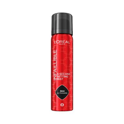 Спрей для лица L'OREAL Infaillible 75мл для фиксации макияжа