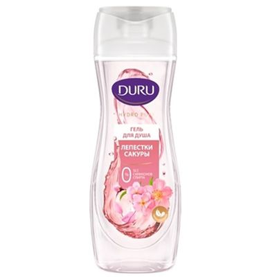 Гель для душа DURU 250мл HYDRO PURE Лепестки сакуры