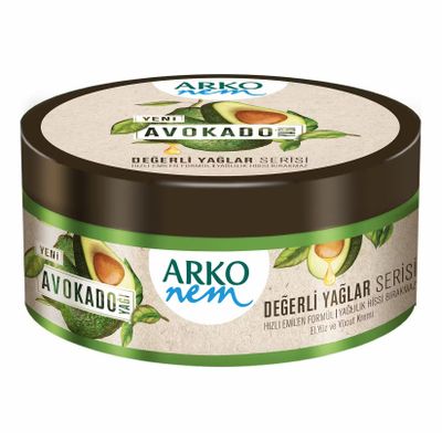 Крем для рук ARKO MEN 250мл Крем для рук и тела Увлажняющий с маслом Авокадо