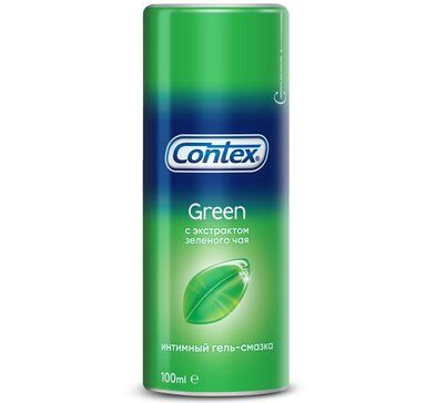 Гель-смазка Contex Green 100мл для интимного применения