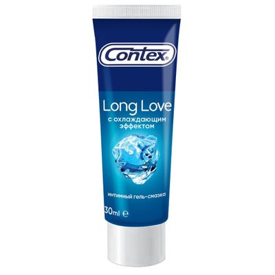 Гель-смазка Contex Long Love 30мл для интимного применения