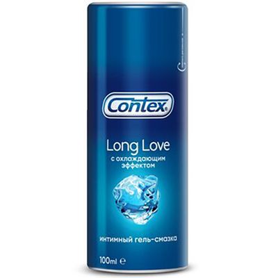 Гель-смазка Contex Long Love 100мл для интимного применения