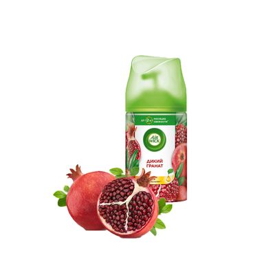 Освежитель воздуха Air Wick Freshmatic 250мл Дикий гранат сменный баллон аэрозоль+распылитель