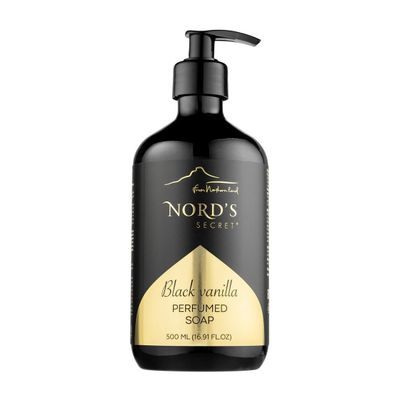 Крем-мыло NORD'S SECRET 500мл для рук "Black vanilla" жидкое Парфюмированное