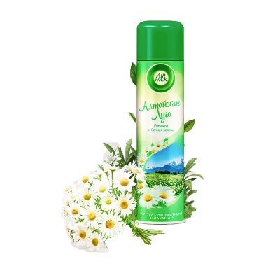 Освежитель воздуха Air Wick 290мл Алтайские луга (Ромашка и Сочная зелень)
