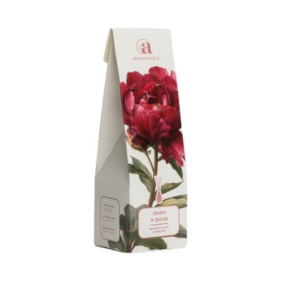 Диффузор ароматический Aromantique 50мл Пион и роза NEW