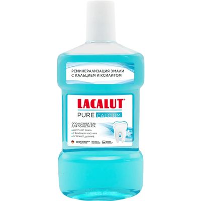 Ополаскиватель для полости рта Lacalut Pure Calcium 250мл