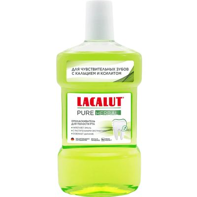 Ополаскиватель для полости рта Lacalut Pure Herbal 250мл