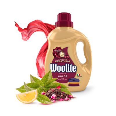 Гель для стирки Woolite Premium Color 3000мл