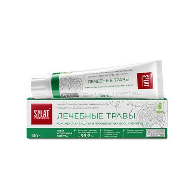 Зубная паста SPLAT Professional 130г Medical Herbs Лечебные Травы