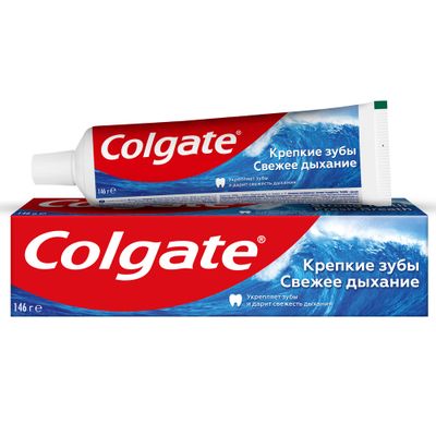 Зубная паста COLGATE Крепкие зубы 100мл Свежее дыхание
