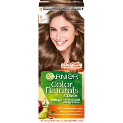Краска для волос GARNIER Color Naturals 110мл 6 Лесной орех