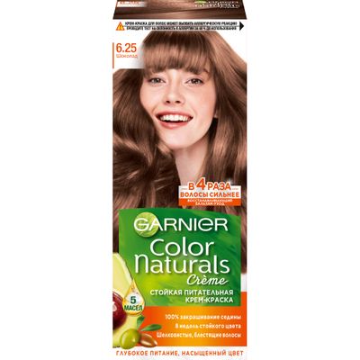 Краска для волос GARNIER Color Naturals 110мл 6.25 Шоколад