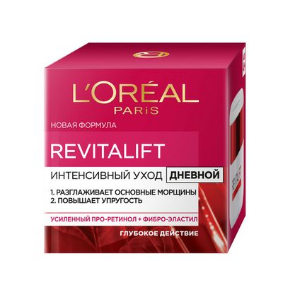 Крем для лица L'OREAL Revitalift 50мл дневной для лица и шеи