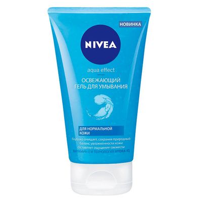 Гель для умывания NIVEA 150мл Agua effect Освежающий для нормальной кожи