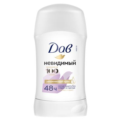 Дезодорант для тела DOVE/ДАВ 40мл женский Невидимый стик