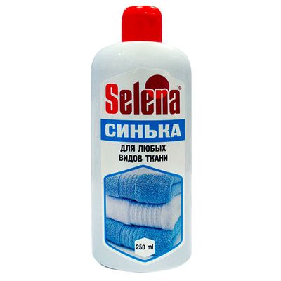 Средство для стирки SELENA 250мл Синька жидкая