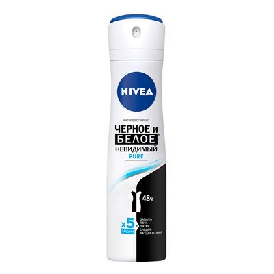Дезодорант для тела NIVEA 150мл спрей Pure
